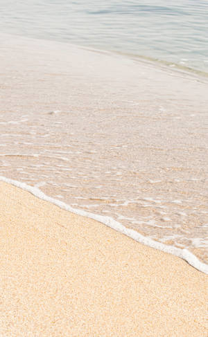 Fondo de pantalla de arena beige en la orilla del mar — Galaxy Tab S9 Ultra Fondos de pantalla