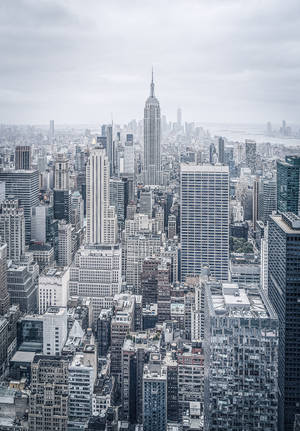 Fondo de pantalla de arquitectura de rascacielos de Nueva York — OnePlus Pad 3 Fondos de pantalla