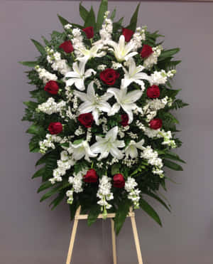 Imágenes de Arreglos Florales para Funeral — Galaxy Z Fold 5 Fondos de pantalla