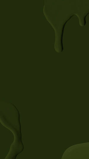 Arte 3D abstracto en verde vibrante