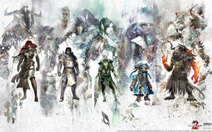 Arte abstracto de Guild Wars 2 — Arte abstracto GIF Fondos de pantalla