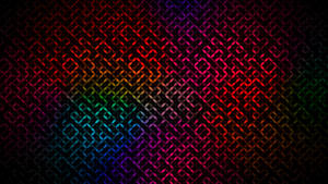 Fondo de pantalla de patrón frío abstracto y conjunto — Patrón genial Fondos de pantalla