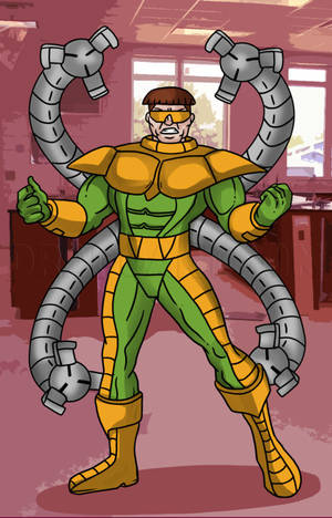 Fondo de pantalla para teléfono de Doctor Octopus caricatura — Honor Pad Fondos de pantalla