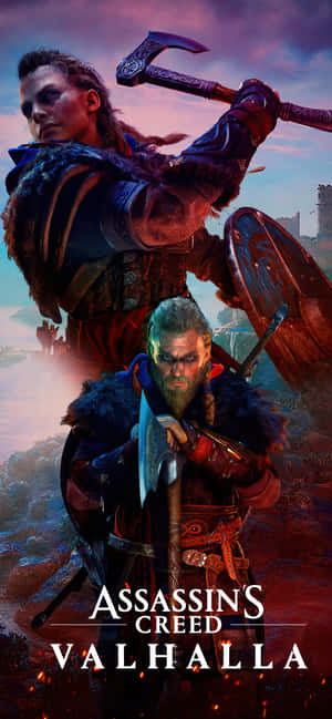Fondo de Assassin's Creed Valhalla para iPhone Xs Max — Motorola Edge 70 Fusion Fondos de pantalla