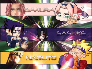 Arte Creativo de Naruto Tierno — Personajes de naruto Fondos de pantalla