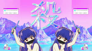 Arte de escritorio anime estética PFP — GIF de escritorio Fondos de pantalla