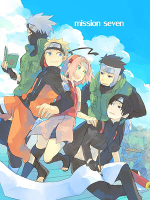 Arte de fan de personajes de Naruto con estética — Estética de naruto Fondos de pantalla