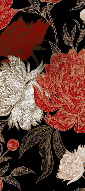 Arte de Flores al Óleo para Samsung M21 — Samsung galaxy Fondos de pantalla