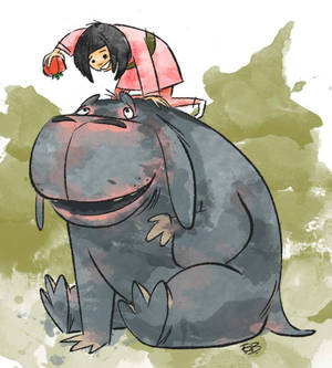 Fondo de pantalla de Okja Arte Cartoon Manchado — Galaxy Z Flip 8 Fondos de pantalla