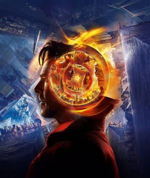 Fondo de pantalla de arte de la Dimensión Espejo de Doctor Strange — Tecno Phantom V Fold2 Fondos de pantalla