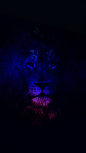 Arte de León Oscuro Galáctico