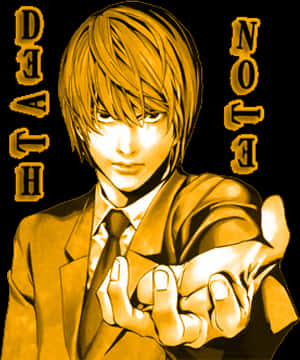 Arte de Light Yagami de Death Note Anime