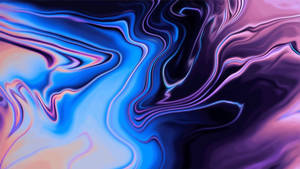 Arte de llamarada líquida azul y violeta para fondo de pantalla de MacBook Pro. — MacBook Pro Fondos de pantalla