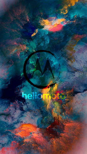Arte de Nubes Coloridas de Motorola — Motorola Fondos de pantalla