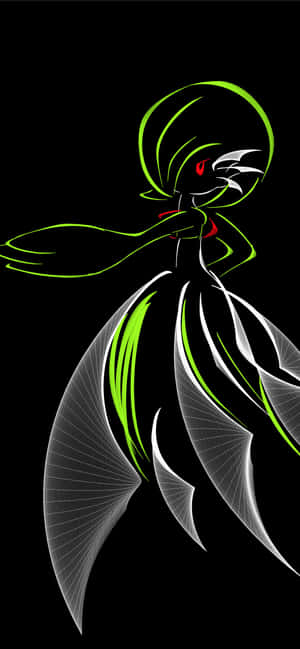Ilustración Neon de Tsareena — Galaxia A18 Fondos de pantalla