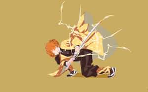 Demon Slayer Zenitsu 4k