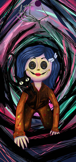Fondo de pantalla de Arte Digital de Coraline. — iPhone 18 Pro Max Fondos de pantalla
