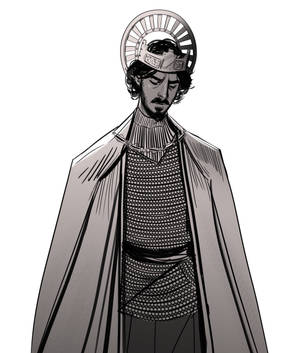 Fondo de pantalla de arte digital pintado de The Green Knight — Verde claro aesthetic Fondos de pantalla