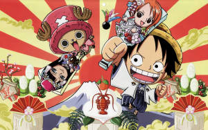 Fondo de pantalla de arte divertido de One Piece anime — Anime divertido Fondos de pantalla