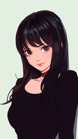 Fondo de pantalla de arte fan de anime para iPhone — Anime iPhone Fondos de pantalla