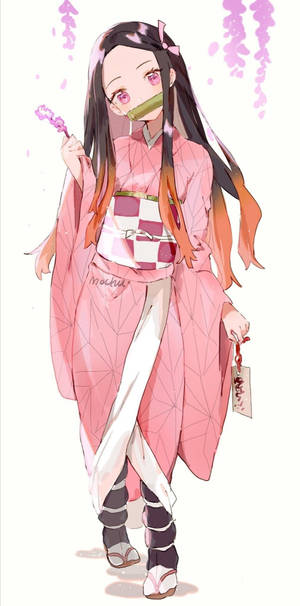 Arte Fan de Demon Slayer Nezuko