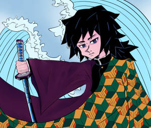 Arte Genial de Demon Slayer — Demonio genial cazador Fondos de pantalla