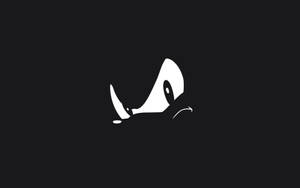 Arte Minimalista de Shadow the Hedgehog en Fondo Oscuro — Estético caricatura Fondos de pantalla