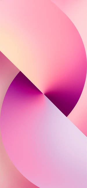 Fondo de pantalla de arte rosa claro para iPhone 13 Pro — Fondo de pantalla aesthetic para iPhone Fondos de pantalla