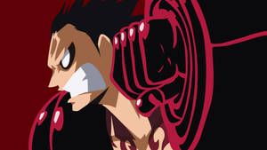 Fondo de pantalla de arte vectorial de Luffy Gear 4 — Luffy gear 4 Fondos de pantalla