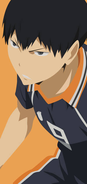 Fondo de pantalla de arte vectorial de Tobio Kageyama