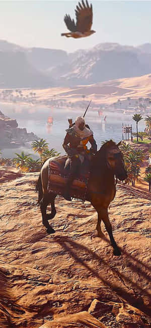 Fondo iPhone X Assassin's Creed Origins — Galaxia A18 Fondos de pantalla