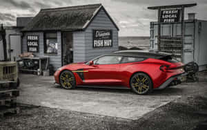 Aston Martin Vanquish en un Paisaje Fascinante — MacBook Air M1 Fondos de pantalla
