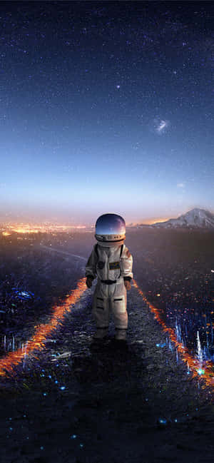 Fondo de astronauta — Vivo X500 Pro Fondos de pantalla