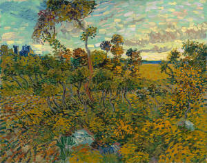 Atardecer en Montmajour Museo Van Gogh