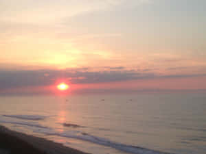 Excepcional — Atardecer en la playa Fondos de pantalla