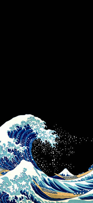 Fondo de pantalla Note 10 Plus The Wave — iPhone 13 Pro Fondos de pantalla