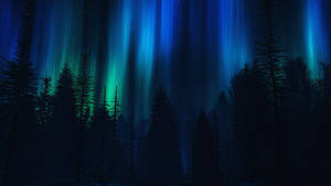 Aurora Estética Azul Oscuro HD — Azul oscuro estético Fondos de pantalla
