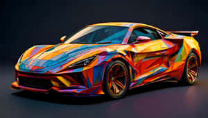 Fondo geométrico, Auto 4k, Fondo de auto 4k, Auto, Auto deportivo, Fondo de auto deportivo, Imágenes de autos deportivos, Arte abstracto colorido, Fondo de arte, Fondo de escritorio, Fondo de laptop — 5120x2880 Fondos de pantalla