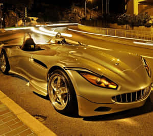 Autos Dorados — Estética dorada Fondos de pantalla