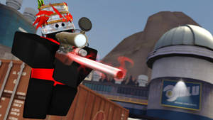 Fondo de pantalla de alta definición de un avatar francotirador en Roblox.