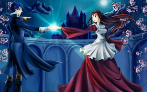 Fondo de pantalla de baile anime de Romeo y Julieta — Baile anime Fondos de pantalla
