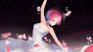 Fondo de pantalla de baile anime rosa — Baile anime Fondos de pantalla