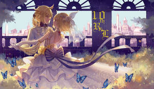 Fondo de pantalla de baile de salón anime — Baile anime Fondos de pantalla