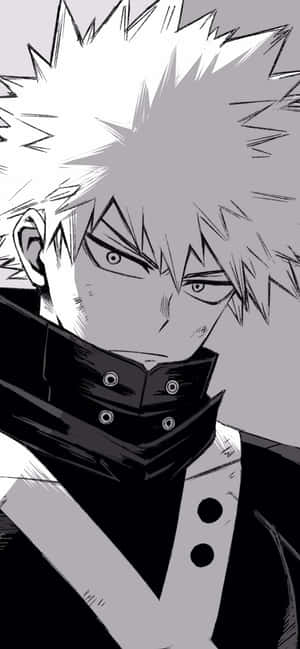Bakugou - Un héroe feroz y explosivo en acción — Honor Power2 Fondos de pantalla