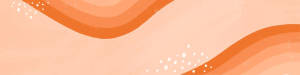 Banner naranja de LinkedIn