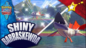Barraskewda variocolor en Pokémon Espada y Escudo — GIF de videojuego Fondos de pantalla