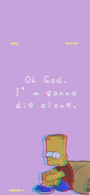 Bart Simpson Triste Teléfono — Redmi Note 15 Special Fondos de pantalla