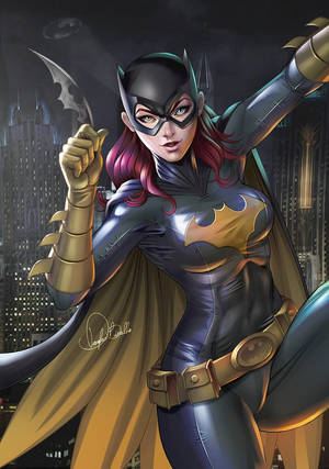 Arte de Batgirl para iPhone — Batman Fondos de pantalla