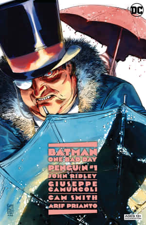 Batman y Penguin se enfrentan en un oscuro encuentro — POCO Pad X1 Fondos de pantalla