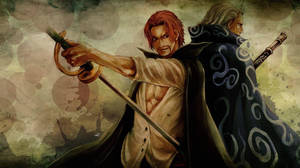 Beckman y Shanks espalda con espalda One Piece — One piece 4K GIF Fondos de pantalla